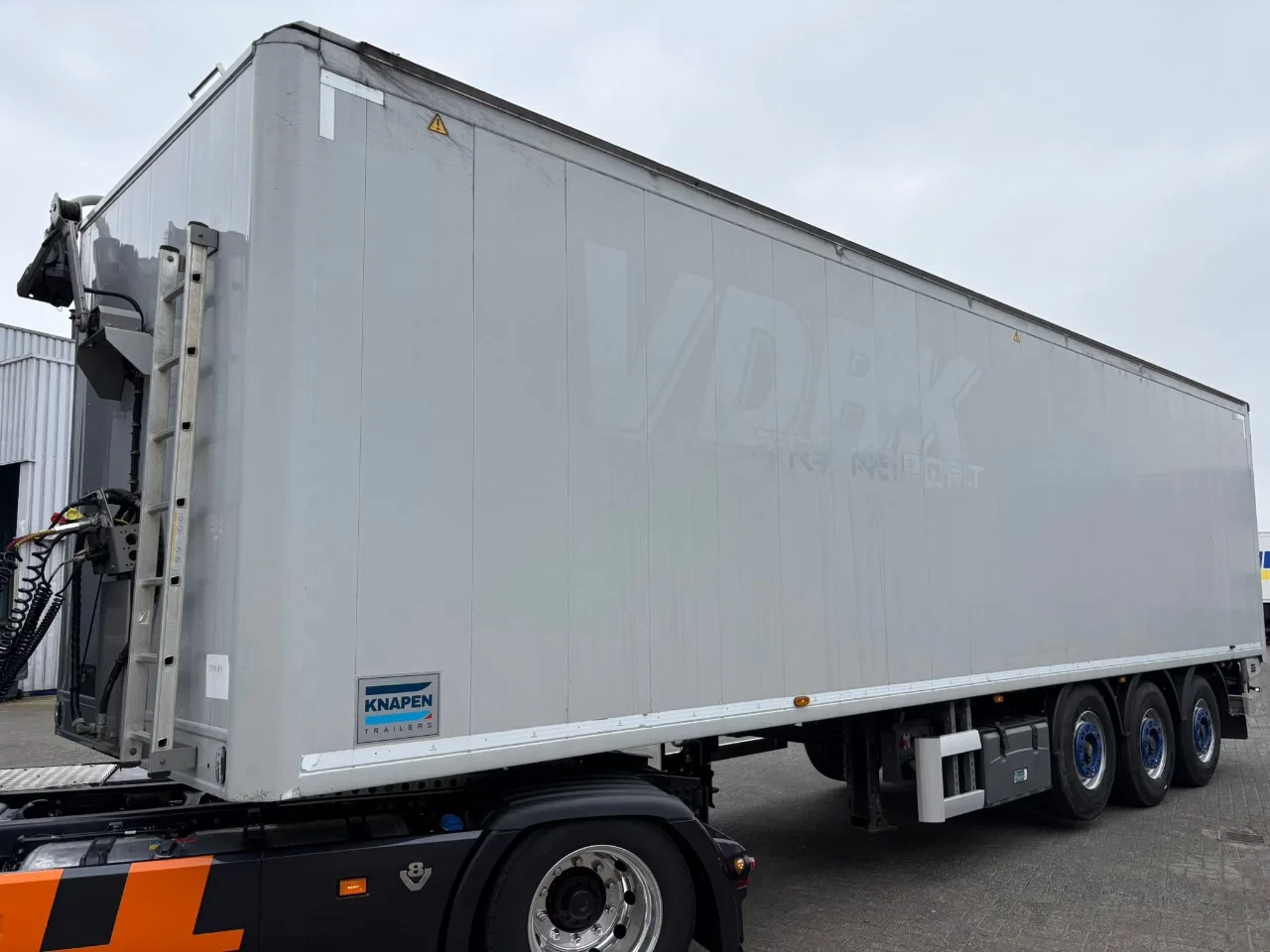 Knapen Trailers K200 K200 72m3 Agrar 72m3 Automatisch afdekzeil Opbergkist NL Trailer APK/TUV 09-2026 leasen