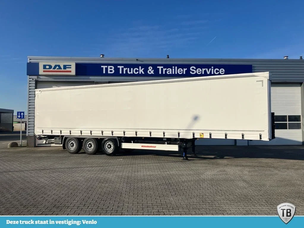 KAESSBOHRER SCS X / 90 - 12 /27 met hefdak en twee liftassen leasen