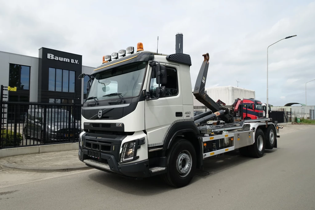 Volvo FMX 460 6X2 / HAAKSYSTEEM AJK / LOW KM / BELGIUM TRUCK / KEURING 2027 / TUV 2027 / PERFECT CONDITION leasen