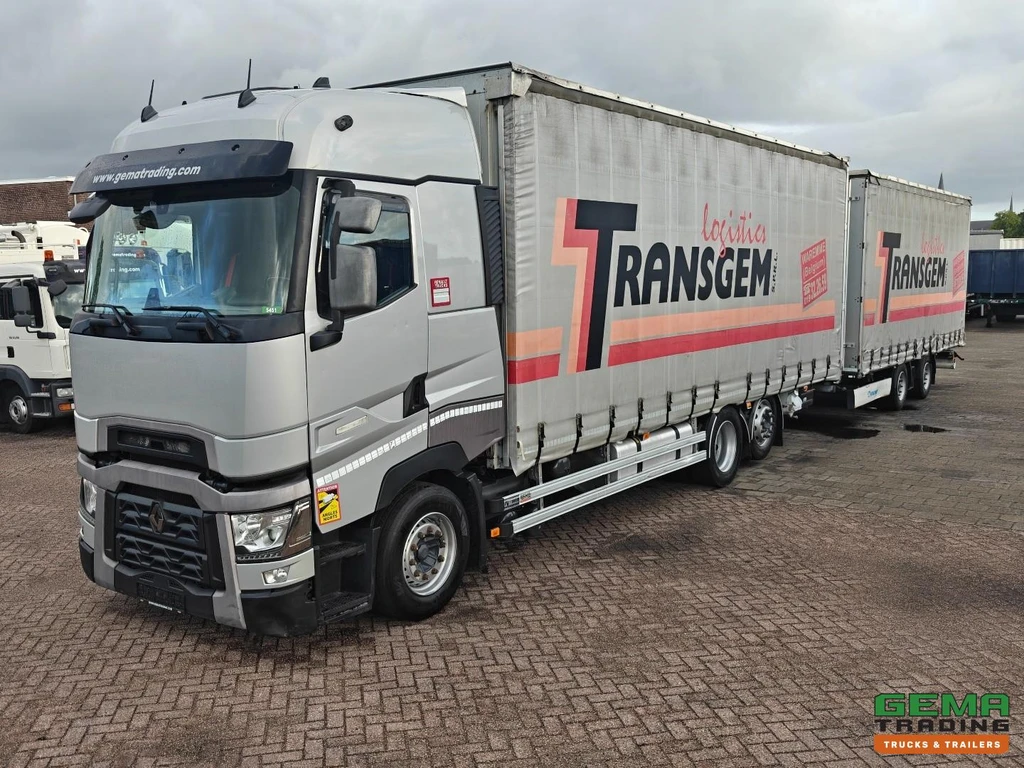 Renault T480 6x2 Sleeper Euro6C 13L - SchuifzeilenCombi 110m³ + Krone- Schuifdak - DoorLaadSysteem - SmartTachoV2 leasen