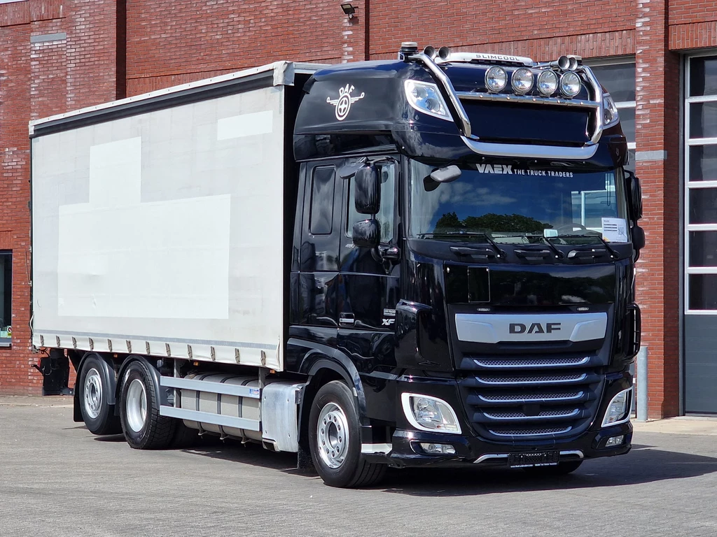 DAF XF480 SSC 6x2*4 - Tautliner - Full air - Night clima + Krone 3 axle trailer 2015 leasen