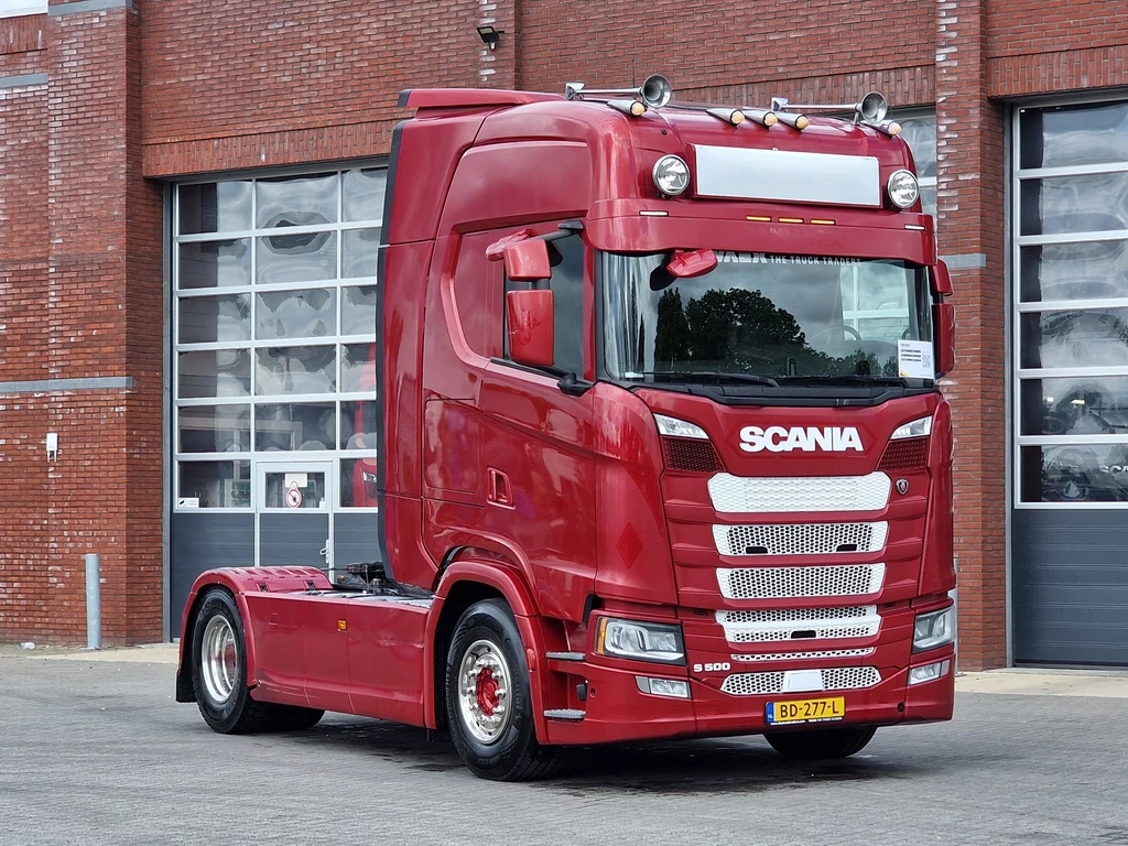 Scania S S500 NGS Highline 4x2 - Retarder - Night clima - Full air - Custom interior - Full spoiler - 2 tank leasen