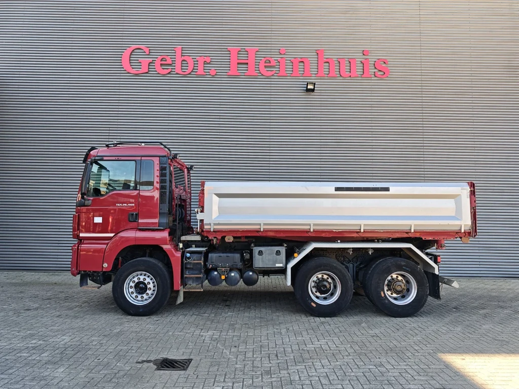 MAN TGS 26.460 6x4 Schwarzmuller 3 Seiten Kipper! leasen