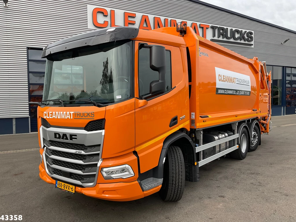 DAF FAN XD 340 Geesink 22m³ Welvaarts weighing system leasen