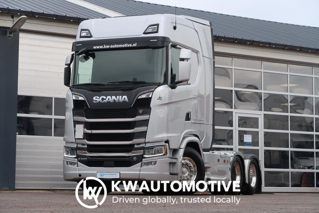 Scania S S520 V8 NGS 6X2/ FULL AIR/ DOUBLE BOOGIE leasen