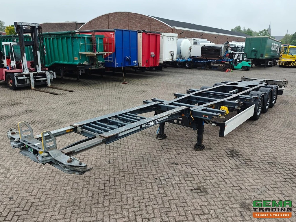 Schmitz Cargobull SCB S3D Alle Soorten Containers - Voor/Achterschuiver - LiftAs - Schmitz Assen Schijfrem - 01/2027APK leasen
