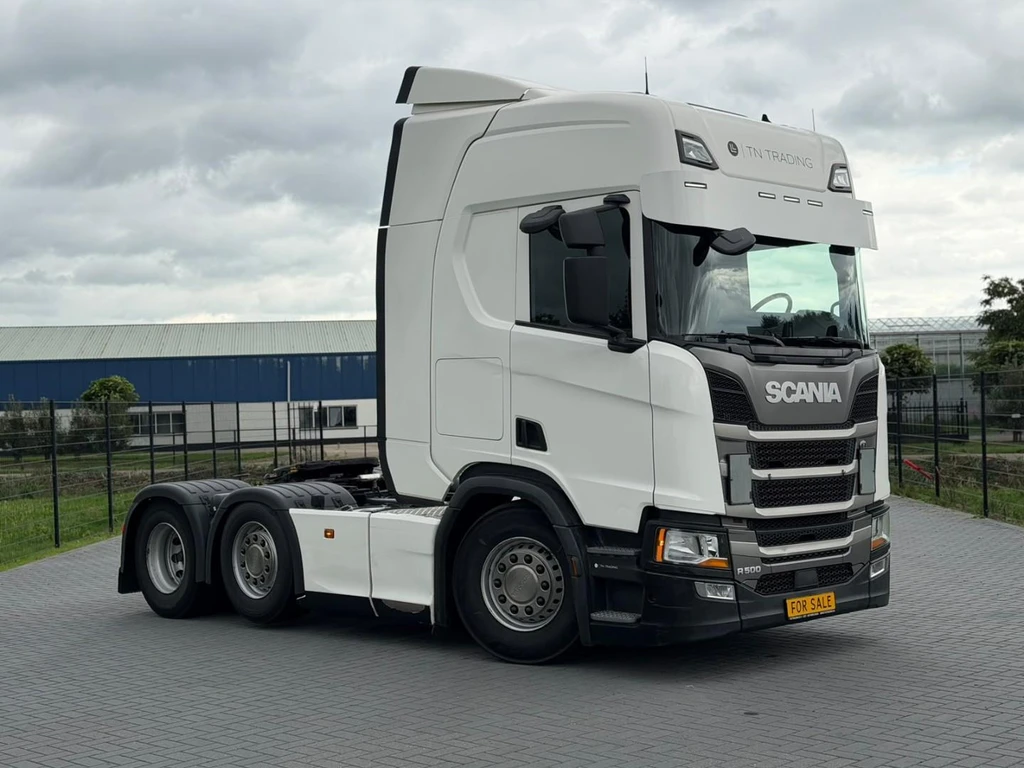 Scania R500 NGS VOLLUCHT, 6X2/4, RETARDER, SCHUIFSCHOTEL. leasen