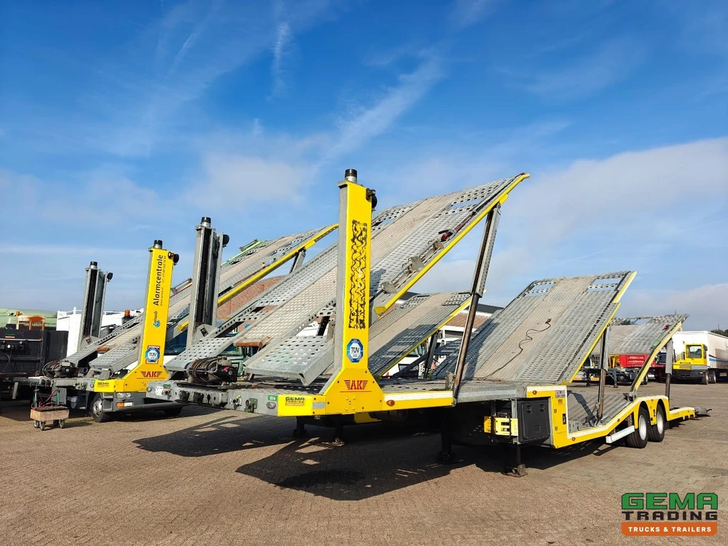 Aksoylu 2 AXLE SEMI-TRAILER AutoTransporter - 6 Lader - Lier 4300KG - Hydr. Pomp - 05/2027 APK leasen