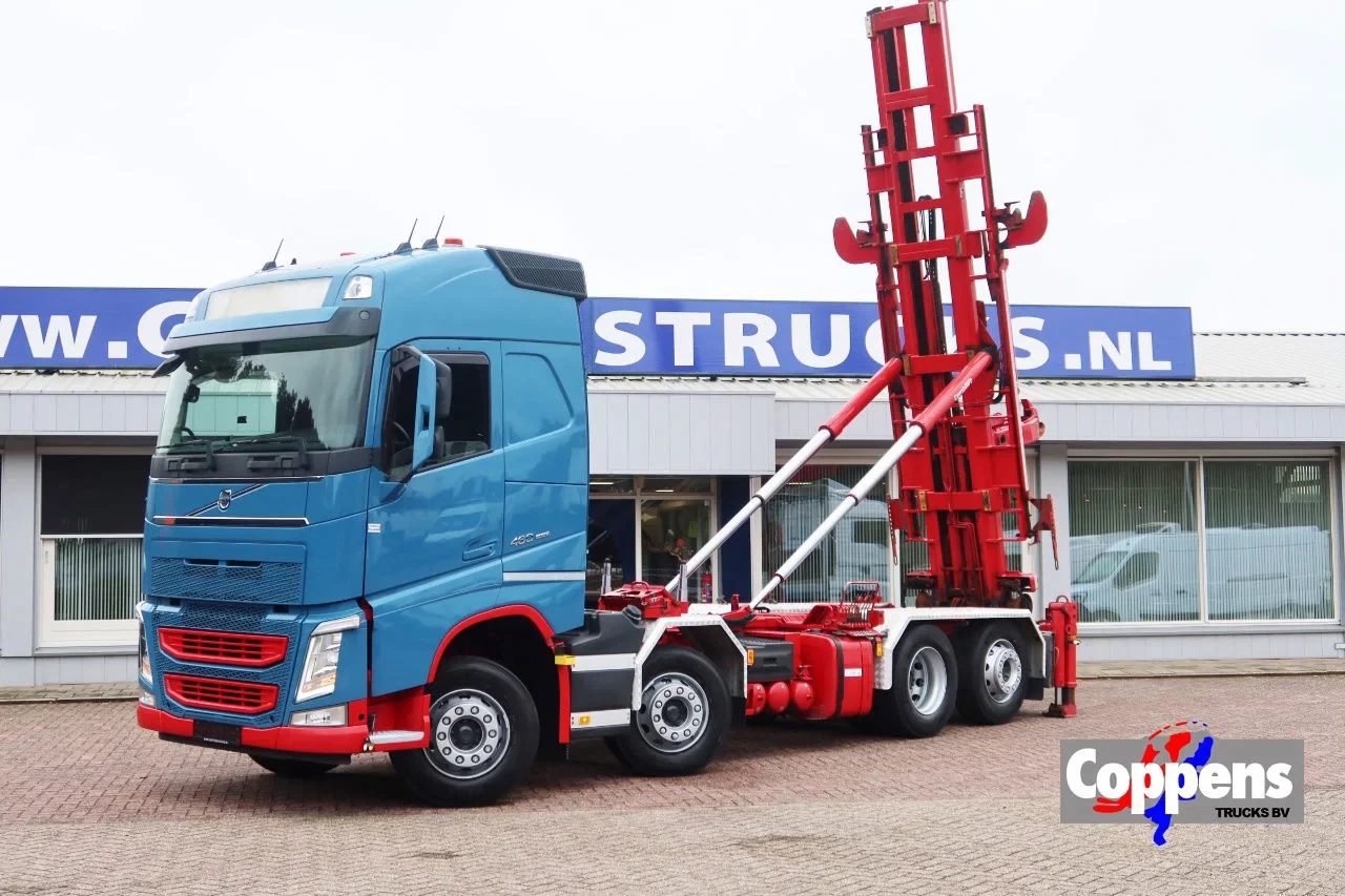 Volvo FH 460 Hooklift 8x2 Velsycon Combilift Silosteller Abroller leasen