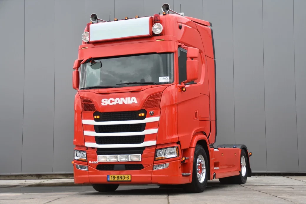 Scania S S450 NGS 4x2 - NEW TACHO - RETARDER - PARK. AIRCO - LEATHER SEATS - 2 x FUEL TANKS - ALCOA'S - TOP CONDITION - leasen