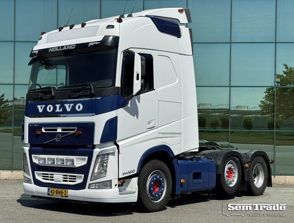 Volvo FH 13.500 EURO 6 TWINSTEER 2x TANKS ONLY 765.000 KM 6x2 TOP CONDITION NL-TRUCK leasen