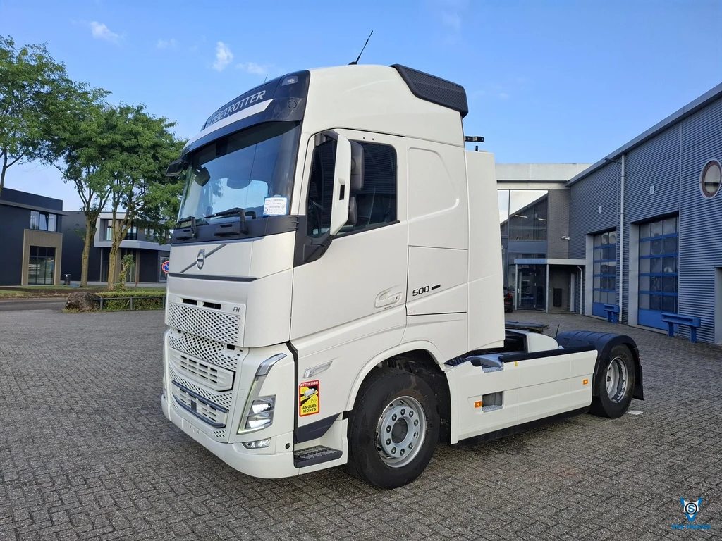 Volvo FH FH5-500 / VEB+ / 607007 KM / I-PARKCOOL / NB CHASSIS / DOUBLE TANK / FULL-SPOILER / 2XBED / FRIDGE / LWDS / AUTOMATIC / EURO-6 / 2021 leasen