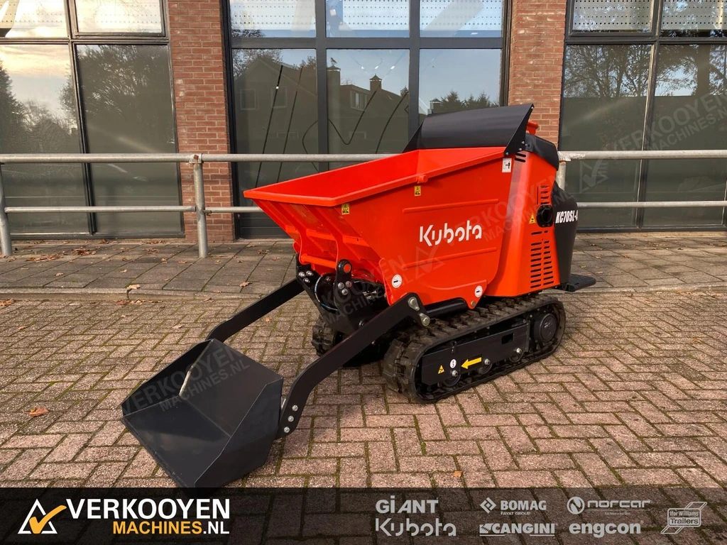 2022 Kubota KC70SSL-4P VK8774 Minidumper Rupsdumper leasen