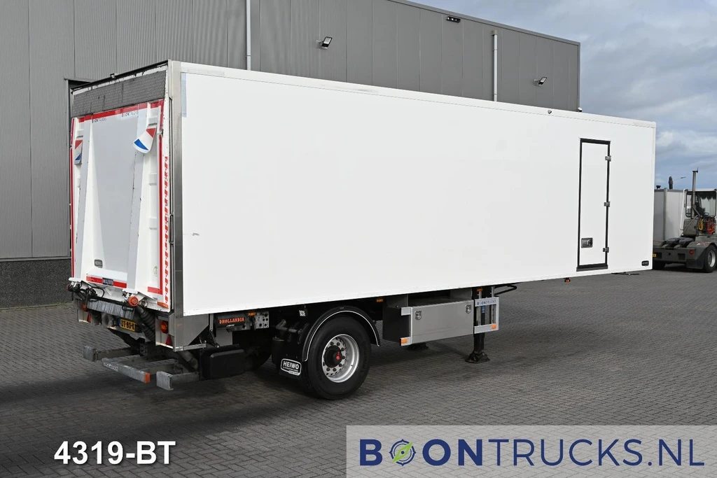 HEIWO LPRS9 OIL COLLECT TRAILER | LIQUID POMP + WEIGHT SCALE * TAIL LIFT * STEERING AXLE * NL TRAILER * APK 07-2027 leasen