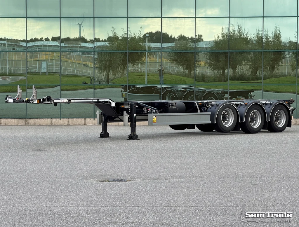 D-TEC PORTMASTER VCC-01 FRONT + BACK SLIDER 20, 30, 40, 45 FT. LIFT AXLE DRUM BRAKES SUPER CONDITION leasen