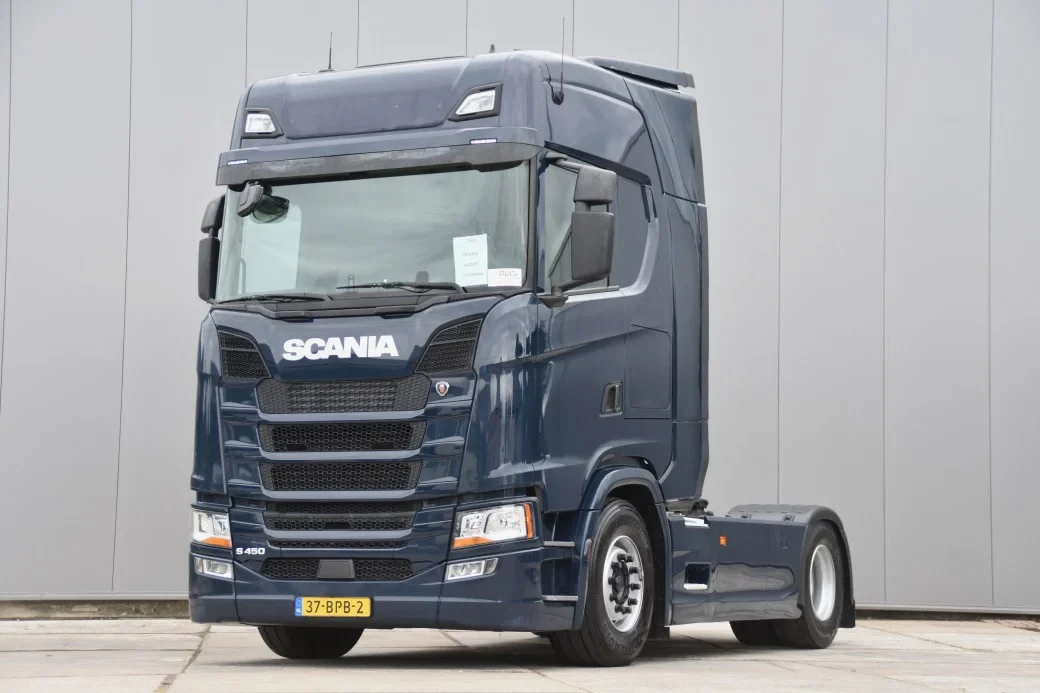 Scania S S450 NGS 4x2NB - EURO 6 D - RETARDER - 739 TKM - FULL AIR - ACC - PARK. AIRCO - 2 x FUEL TANKS - GOOD CONDITION - leasen