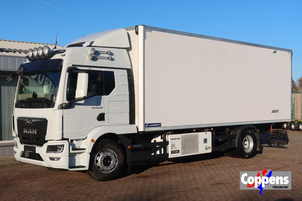 MAN TGM 18.290 Koel/ vries Thermoking UT 800 Diesel /elektrisch 2x bed leasen