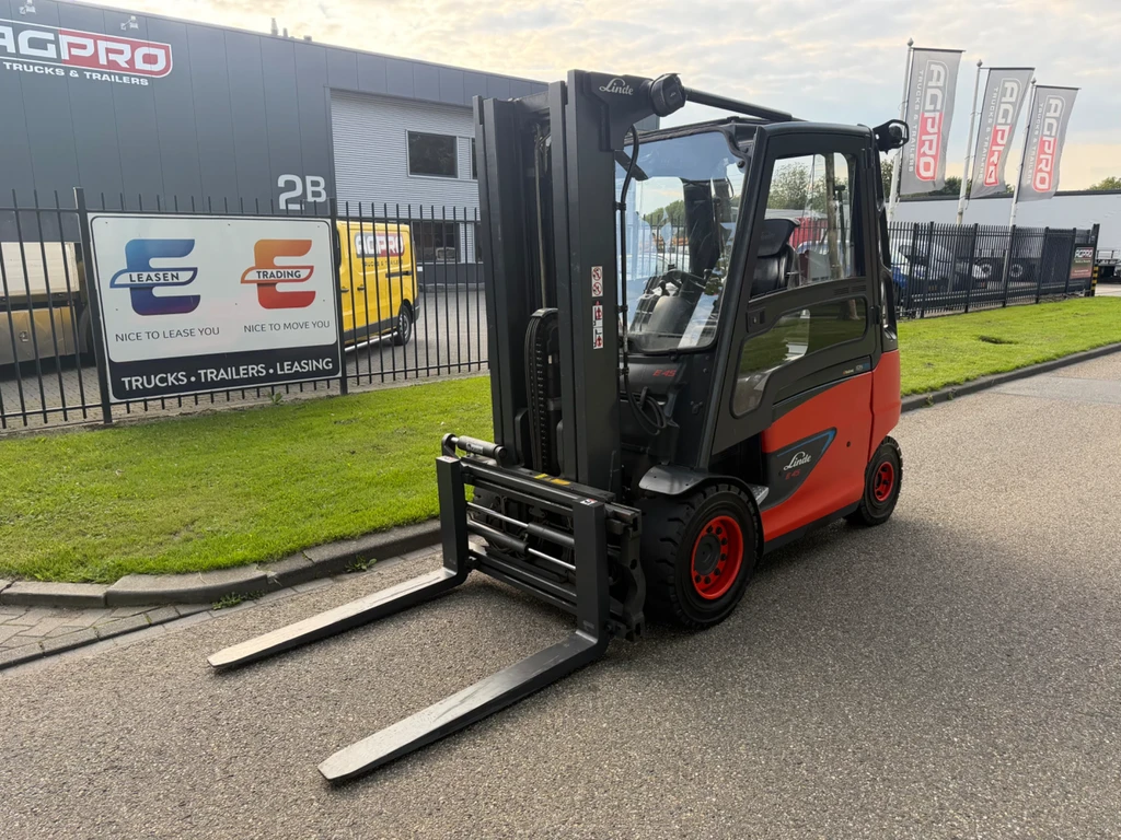 Linde E 45-600 - 1055 uren - 2023 - hydr vorkenbord - LIKE NEW leasen