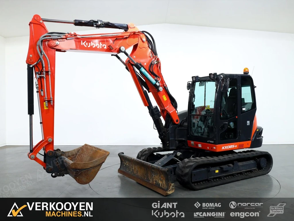 2025 Kubota KX085-5 2PC VV1490 leasen