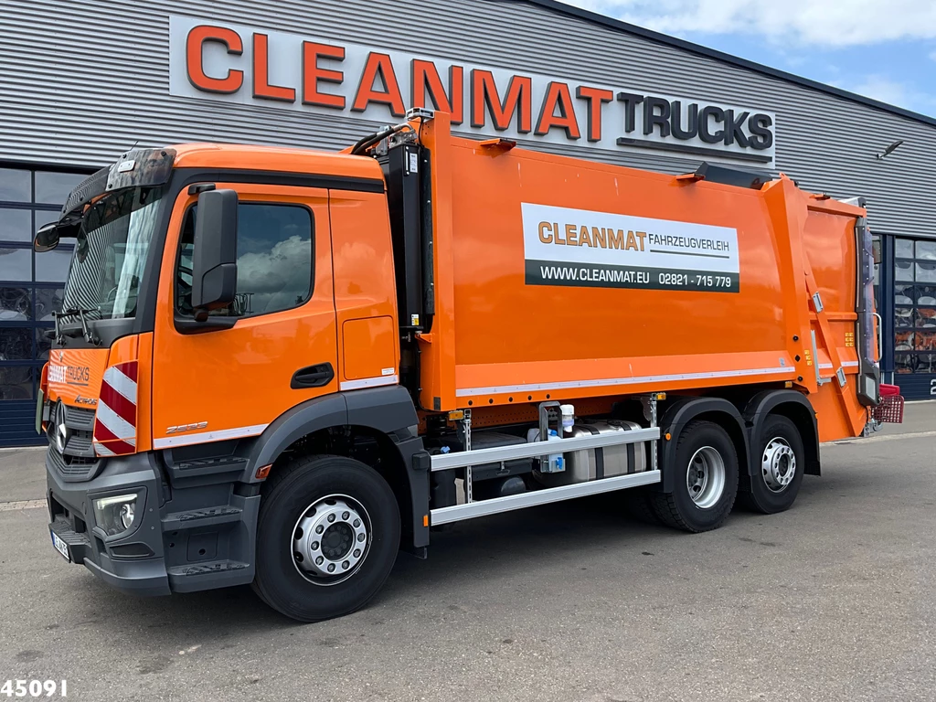 Mercedes-Benz Actros 2533 Euro 6 Zoeller 22m³ leasen