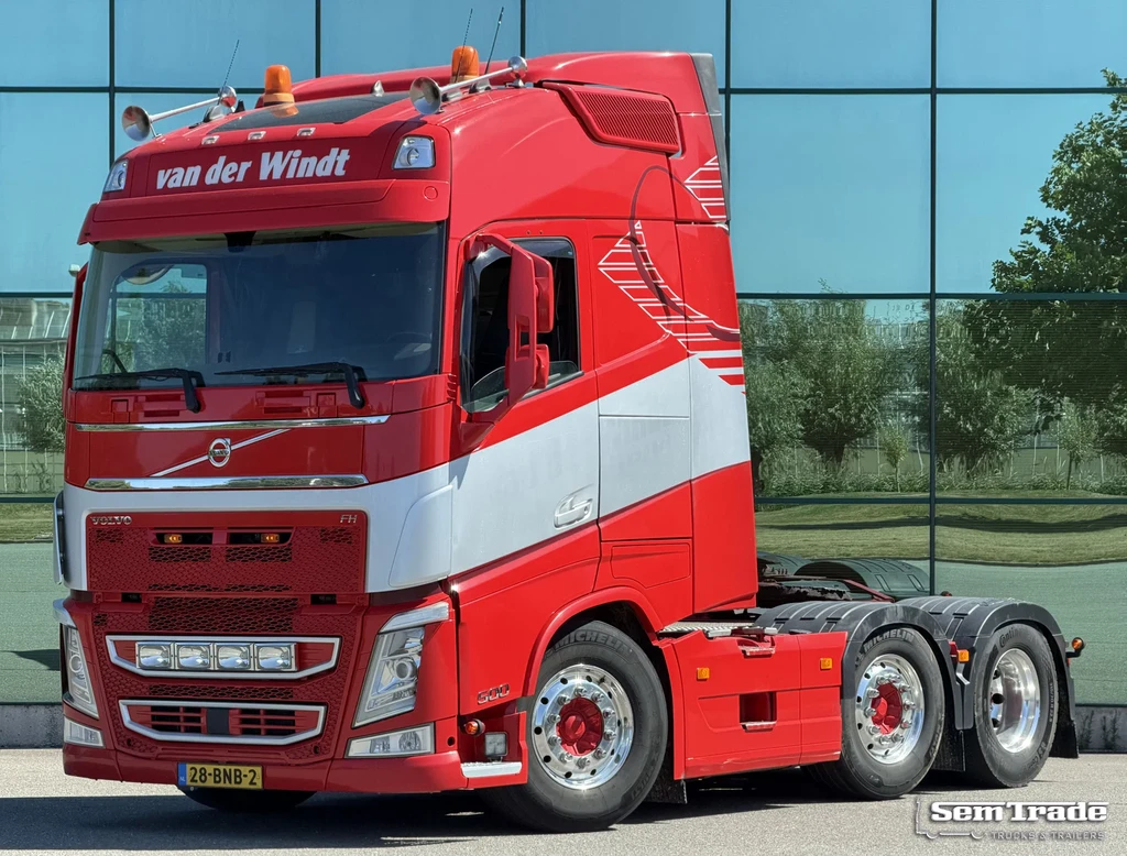 Volvo FH 13.500 FULL AIR 6x2 TWINSTEER I-PARK COOL PTO+HYDRAULICS SUPER CONDITION HOLLAND-TRUCK leasen