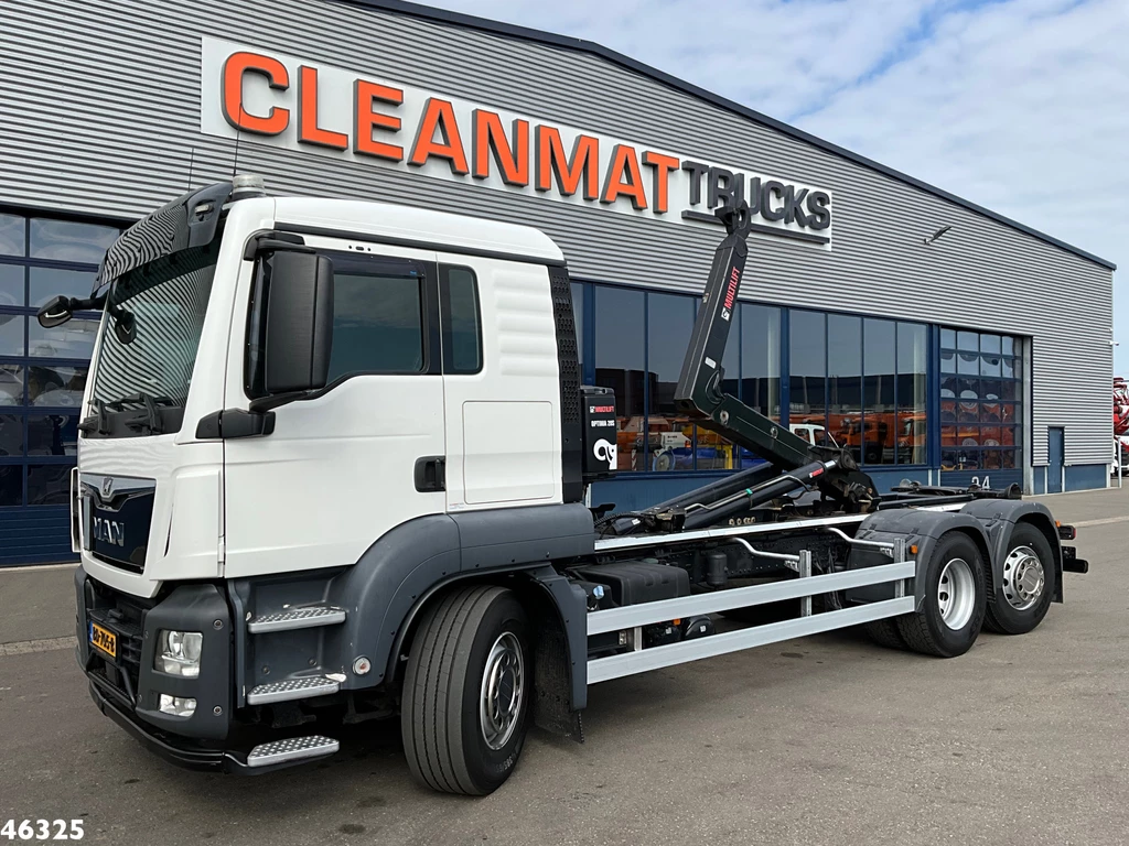 MAN TGS 26.460 Euro 6 Multilift 20 Ton haakarmsysteem leasen