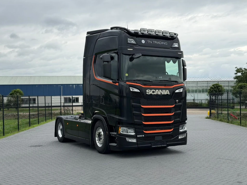 Scania 500S NGS VOLLUCHT, PTO/HYDRAULIEK, ALCOA, LEER, RETARDER. leasen