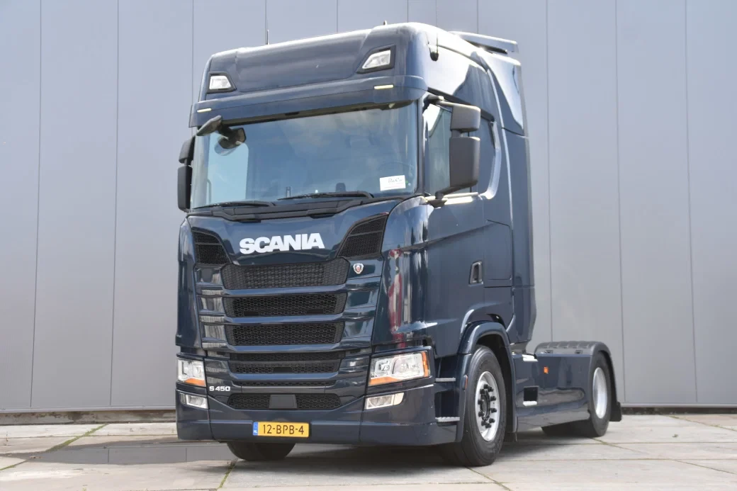 Scania S S450 NGS 4x2NB - EURO 6 D - RETARDER - 756 TKM - FULL AIR - PARK. AIRCO - ACC - 2 x FUEL TANKS - GOOD CONDITION - leasen