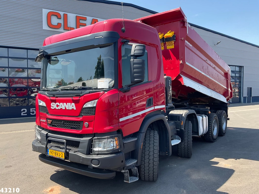 Scania P 410 8x4 Kipper leasen