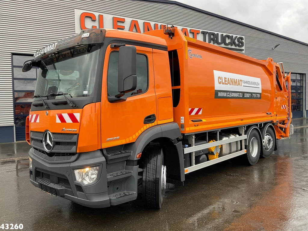 Mercedes-Benz Actros 2533 Geesink 23m³ GEC Welvaarts weegsysteem leasen
