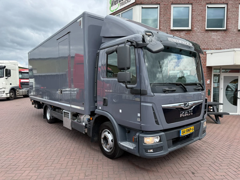MAN TGL TGL 8.160 BB bakwagen met laadklep / ACC / Dealer onderhouden leasen