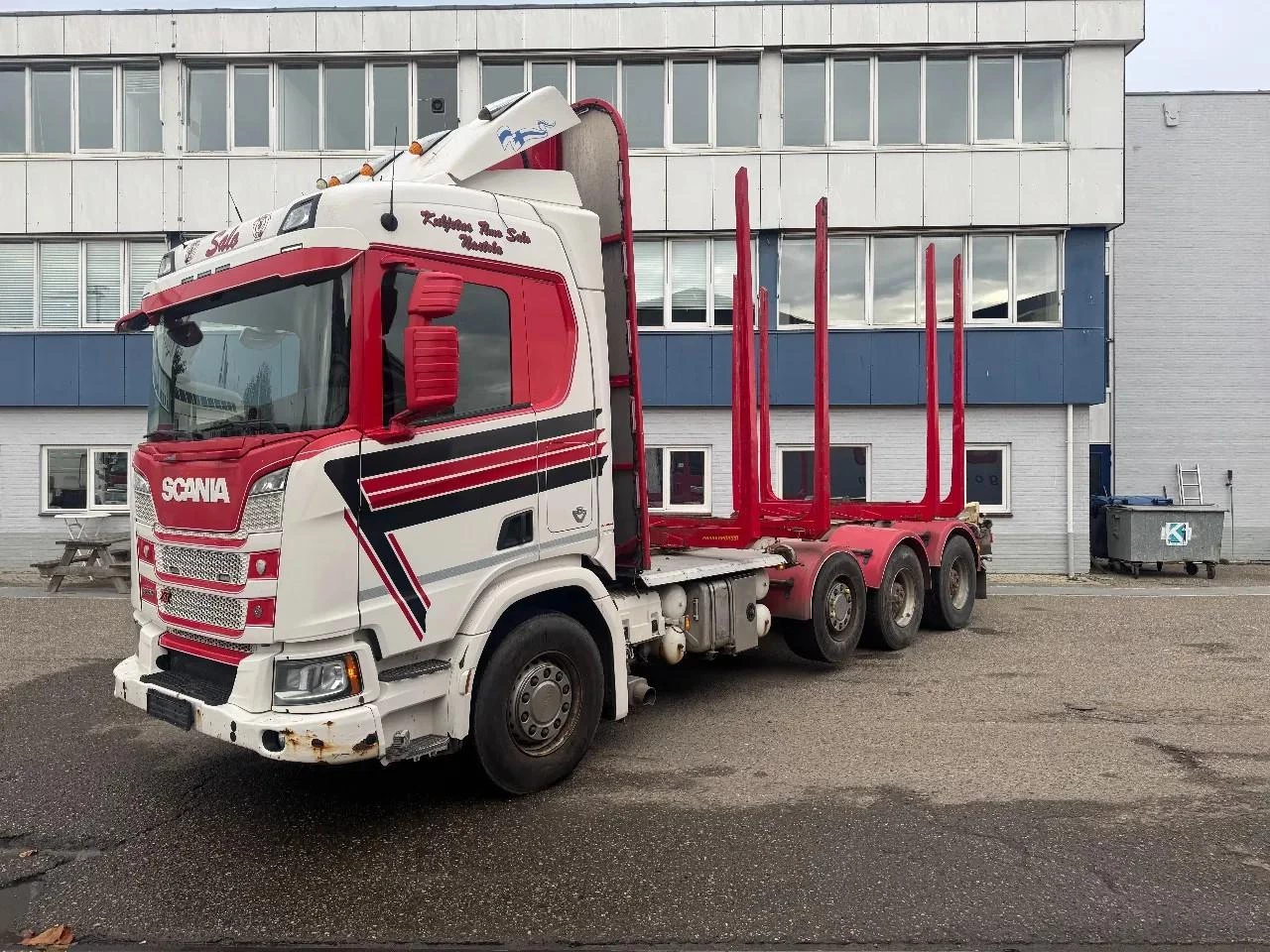 Scania R650 V8 NGS XT 8X4 EURO 6 FULL STEEL RHT20389 leasen