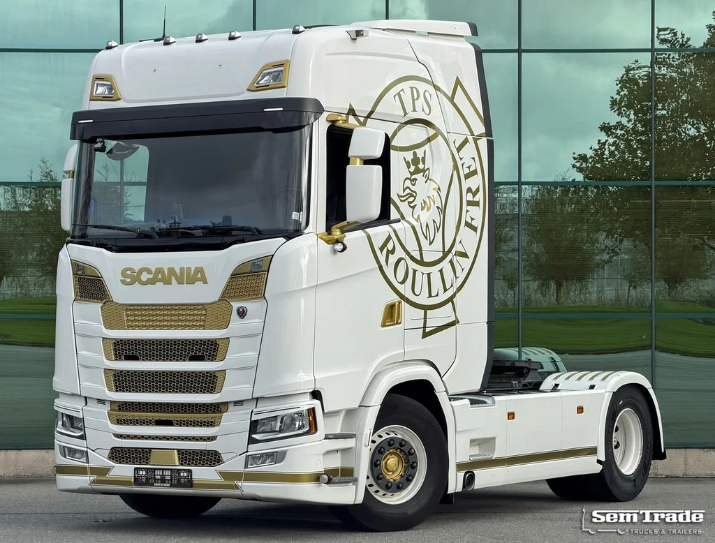 Scania S S540 NGS RETARDER FULL AIR 2x TANKS ONLY 602.000 KM PARK AIRCO SMART TACHO GENv2 FULL SPOILER leasen