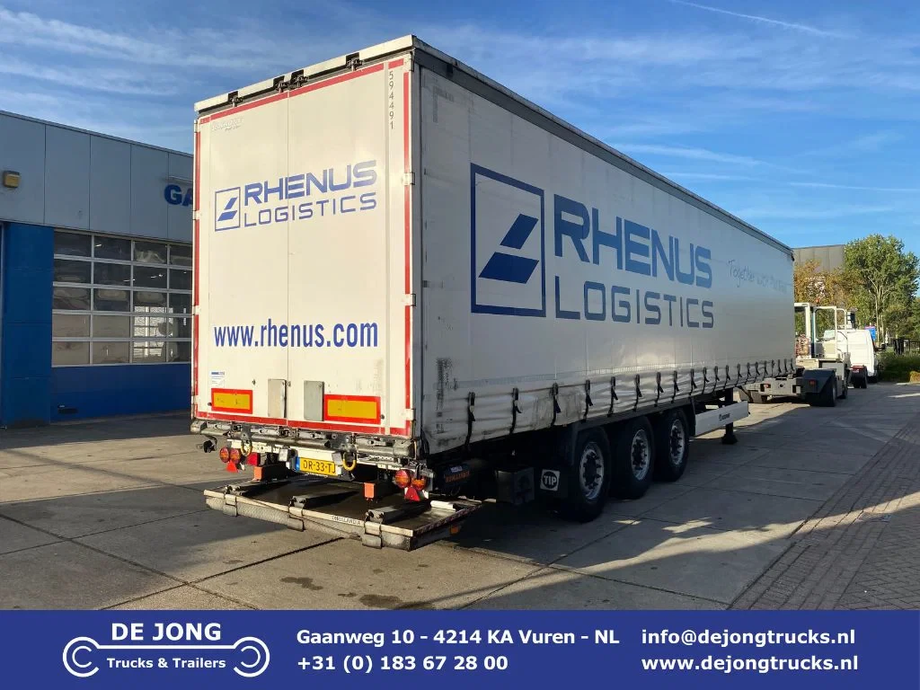 Krone SD Tautliner / Boorden / Dhollandia Laadklep / BPW + Disc leasen