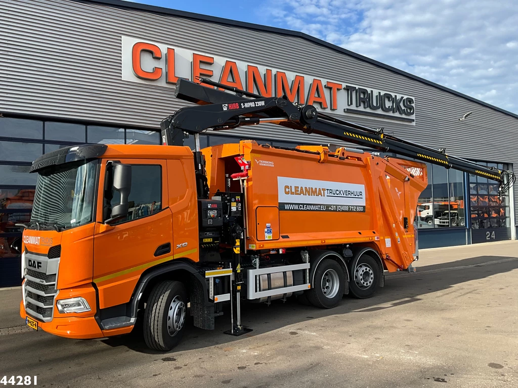 DAF FAN XD 340 Euro 6 Hiab 23 Tonmeter laadkraan leasen