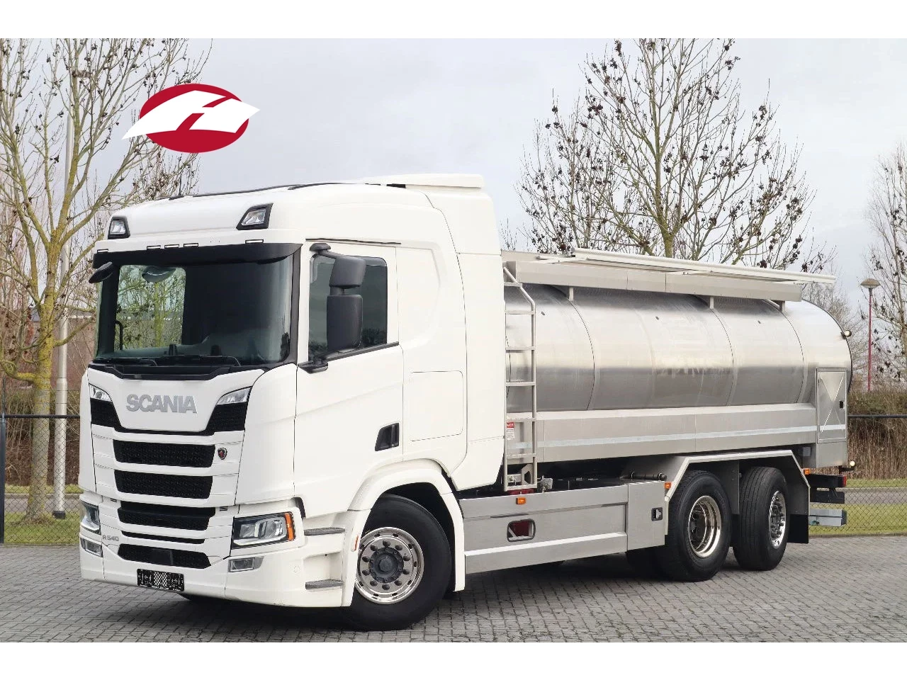 Scania R R540 NGS | 6X2*4 | RETARDER | ISOLATED | 15.000L | LAIT/MILK/MILCH | EURO 6 leasen