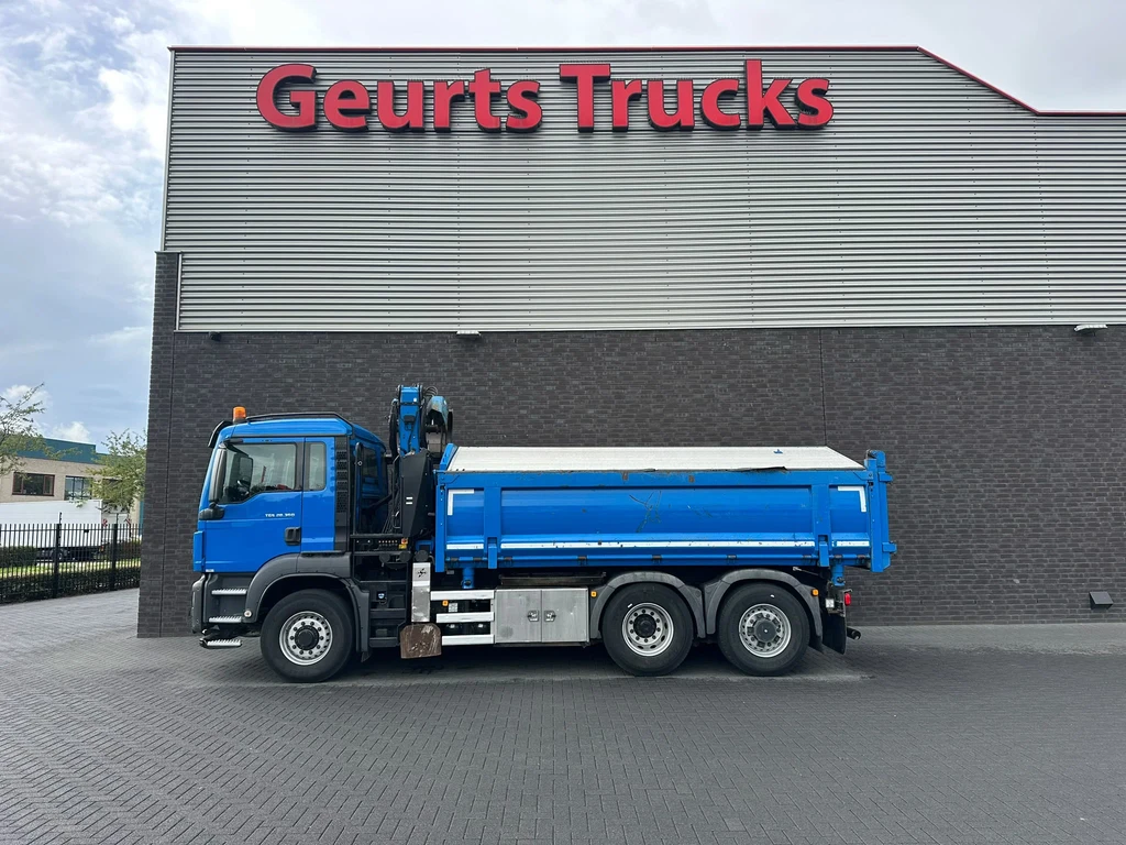 MAN TGS 26.360 6X4H-4 BL KIPPER +EPSILON Q 170 EASYFOLD KRAAN+KNIJPER leasen