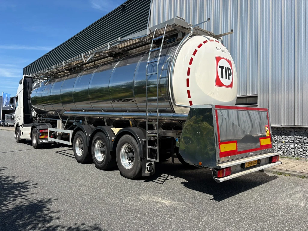 Feldbinder TSA 34.3 34000L 3 kammer pumpe heizung / LEBENSMITTEL / FOOD leasen