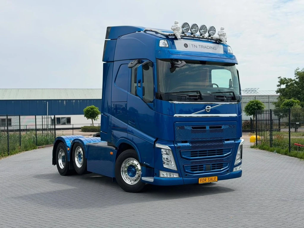 Volvo FH 460 VASTE VOORLOPER, TOP CONDITION, ALCOA, LEREN STOELEN, VOLLUCHT. leasen