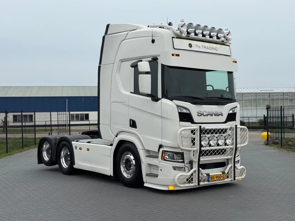 Scania R580 SHOW TRUCK, LEATHER, ALCOA, RETARDER, LOW MILEAGE, TOP! leasen