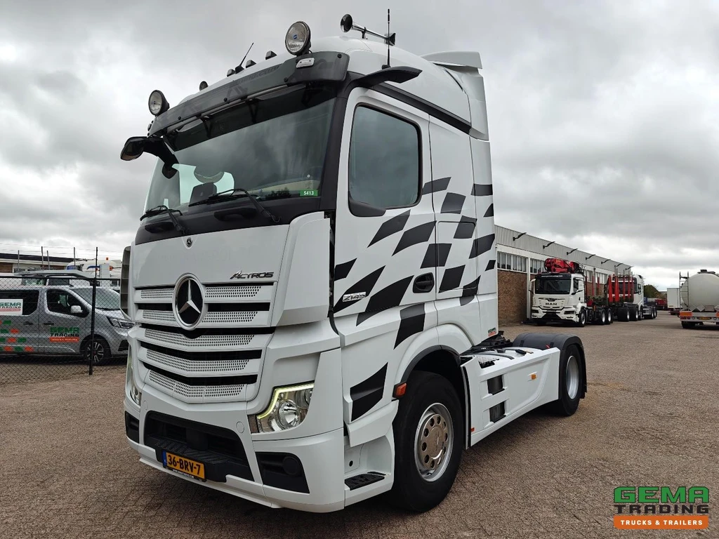 Mercedes-Benz Actros 2145 4x2 StreamSpace Euro6D - MP4 - Cameras - Skirts - SmartTacho V2 leasen