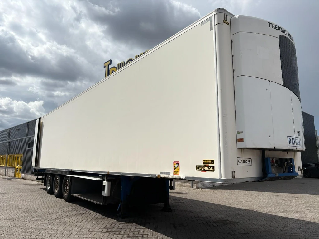 CHEREAU - KOEL OPLEGGER + THERMO KING SLX 200 -- 1811 hrs + 3x jost axle + 2.66height + 2x PALLETBOX TR1986 leasen