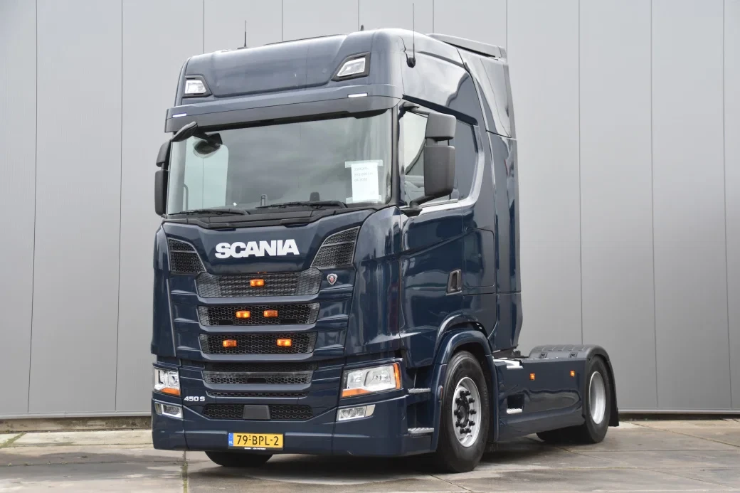 Scania S S450 NGS 4x2NB - EURO 6 D - RETARDER - 895 TKM - FULL AIR - PARK. AIRCO - ACC - 2 x FUEL TANKS - GOOD CONDITION - leasen