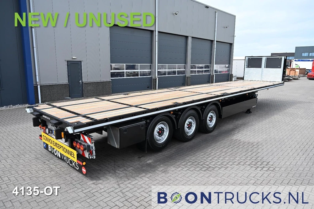 LeciTrailer LTP-GEN PISO NIEUW | 2x20-40ft TWISTLOCKS * HH VLOER * ZWARE KANTBALK * 2x LIFTAS leasen