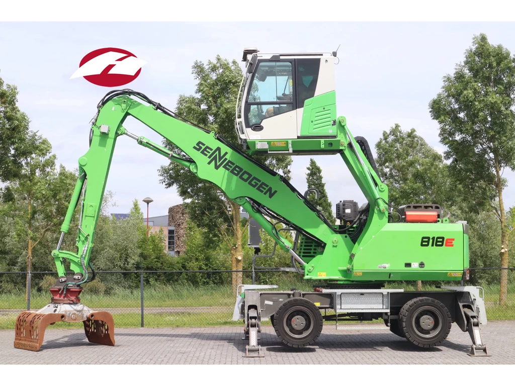 Sennebogen 818 ME | SORTING GRAB | GOOD TIRES leasen