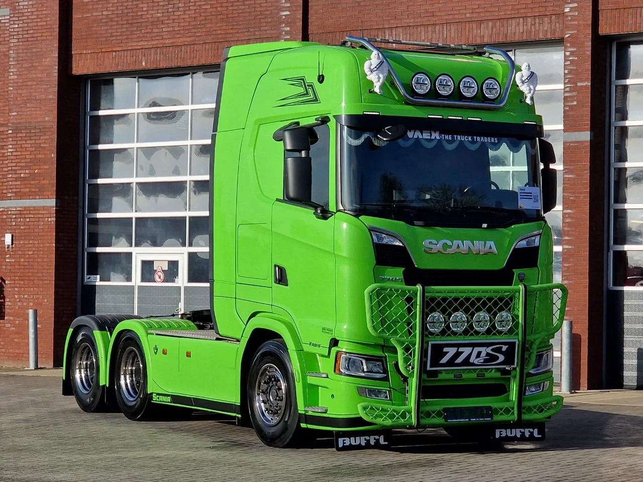 Scania S 770S V8 NGS Highline 6x4 - Retarder - Leather - Navi - Full air - Bull bar - leasen