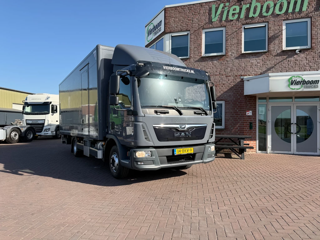 MAN TGL TGL 8.160 BB bakwagen met laadklep / APK tot 5-2027! leasen