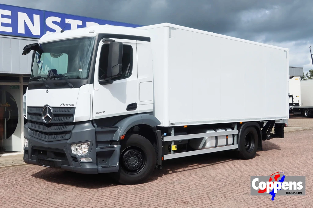 Mercedes-Benz Actros 1842 L bak+ klep B.A.R. 2000 kg leasen