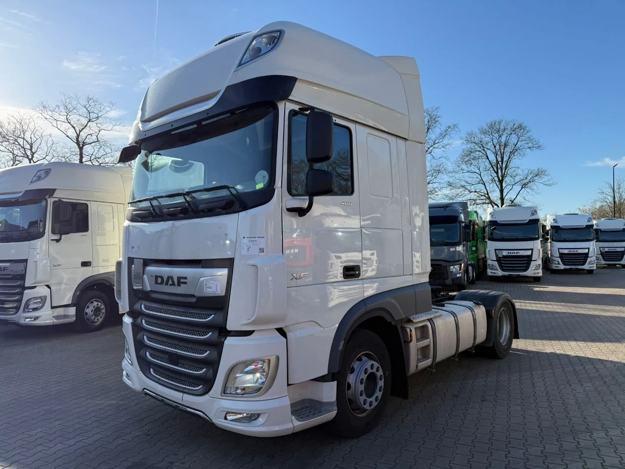 DAF XF480 4x2 SSC Super Space Standairco 2x Tank LED ACC leasen