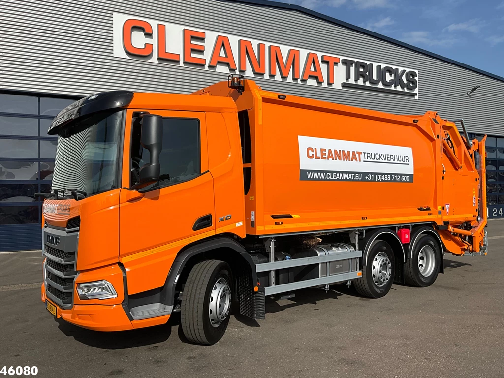 DAF FAG XD 340 Euro 6 Geesink 20m³ Welvaarts weighing system leasen